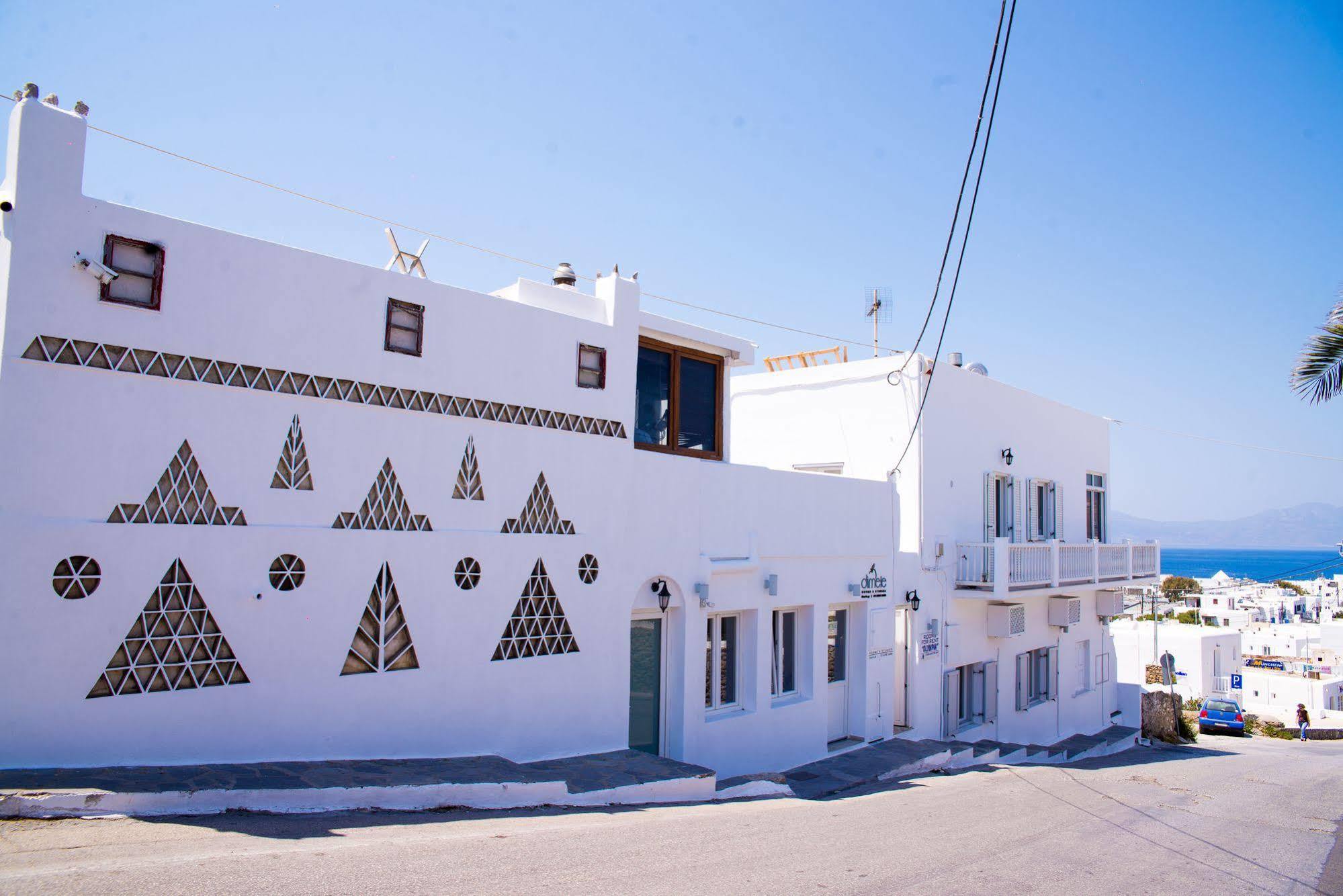 Dimele Rooms & Studios Mykonos Town Екстер'єр фото